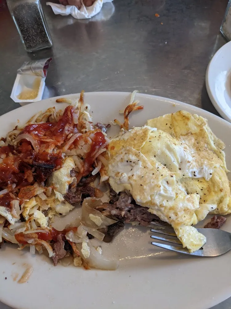 Irish Omelet and Hashbrowns